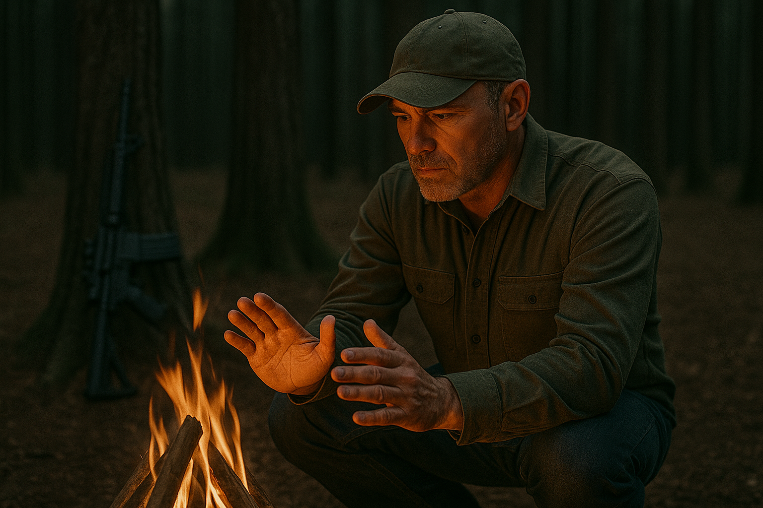 Man using Survival skills to survive in Outdoor environment | The Survivalist